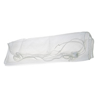 Laundry net with drawstring