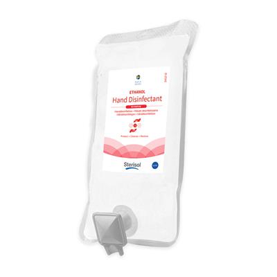 Hand disinfectant 7130, 12x375ml bag